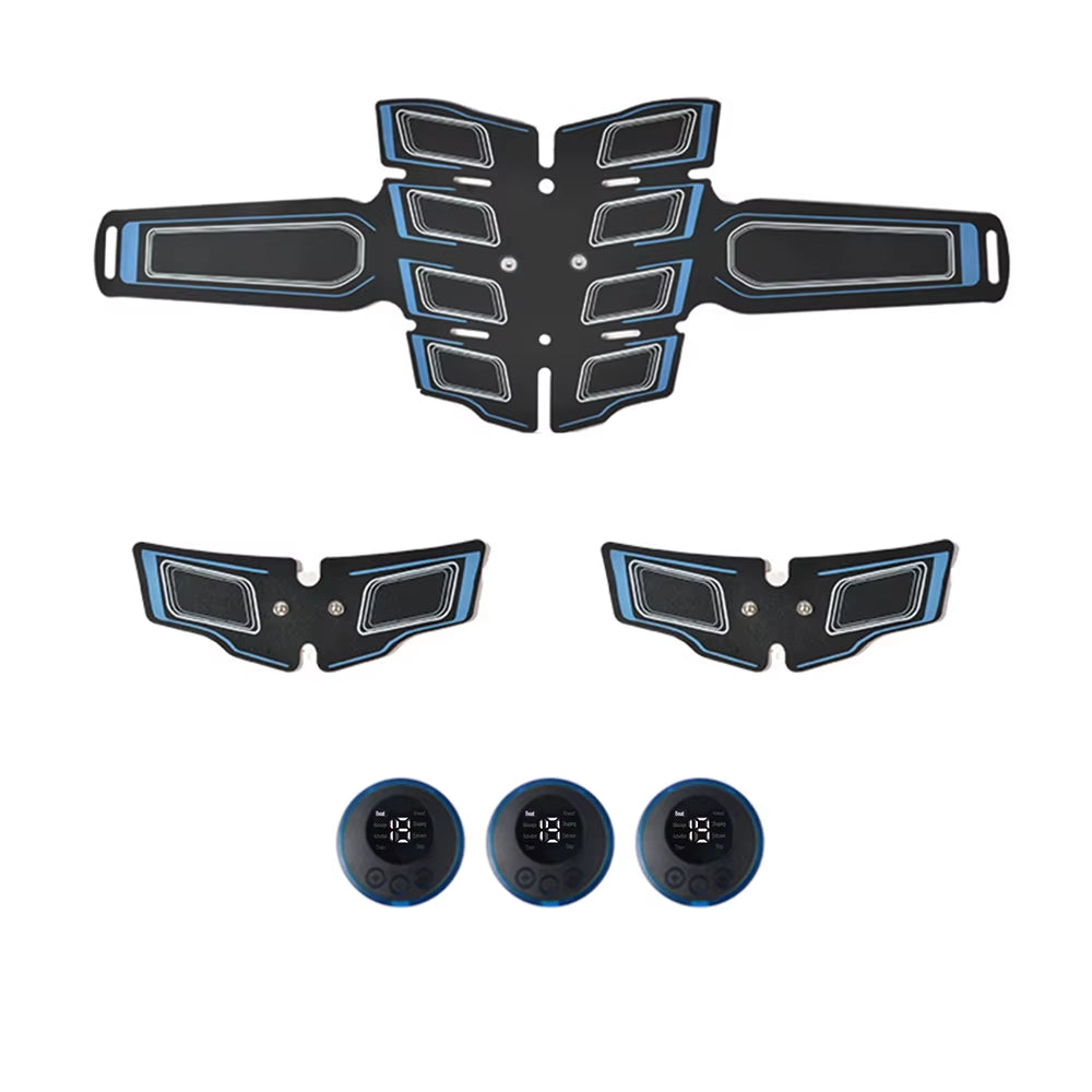 Entraîneur Musculaire Abdominal Aste USB, Masseur Musculaire Abdominal Portable, Ceinture D'Entraînement Électronique, Équipement De Fitness