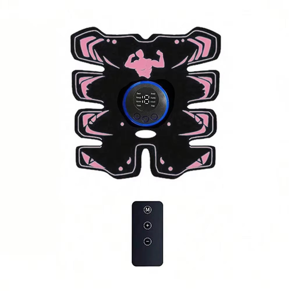 Entraîneur Musculaire Abdominal Aste USB, Masseur Musculaire Abdominal Portable, Ceinture D'Entraînement Électronique, Équipement De Fitness