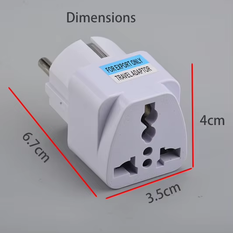 Adaptateur de voyage universel – UE AU UK US vers Euro
