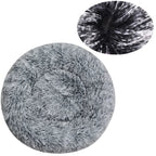 Lit Rond Pour Animaux De Compagnie, 40 À 90Cm, 6 Tailles, Pour Grand Chien, Lit Super Doux Pour Chat, Maison En Peluche Pour Chien Moyen, Couchage Chaud D'Hiver