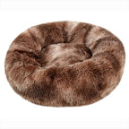 Lit Rond Pour Animaux De Compagnie, 40 À 90Cm, 6 Tailles, Pour Grand Chien, Lit Super Doux Pour Chat, Maison En Peluche Pour Chien Moyen, Couchage Chaud D'Hiver
