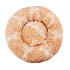 Lit Rond Pour Animaux De Compagnie, 40 À 90Cm, 6 Tailles, Pour Grand Chien, Lit Super Doux Pour Chat, Maison En Peluche Pour Chien Moyen, Couchage Chaud D'Hiver