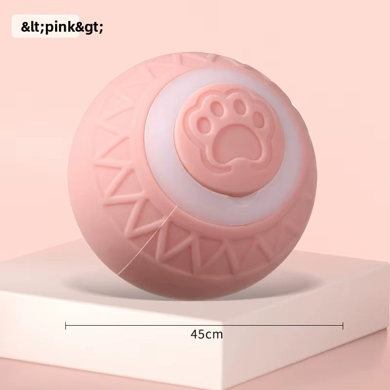 Jouet Pour Chat Pour L'Auto-Entretien, Balle Teaser Intelligente Pour Chat, Baguette Automatique Pour Chat, Pour Jouer Avec Des Chats Et Des Chats Ou Des Chiens Qui Marcent