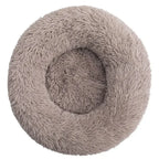 Lit Rond Pour Animaux De Compagnie, 40 À 90Cm, 6 Tailles, Pour Grand Chien, Lit Super Doux Pour Chat, Maison En Peluche Pour Chien Moyen, Couchage Chaud D'Hiver