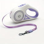 3 and 5M Dog Leash Light Retractable Pet Leads Traction Rope Belt Durable Large Dog Walk Run Leash Lead Automatic Cat Lead Extension